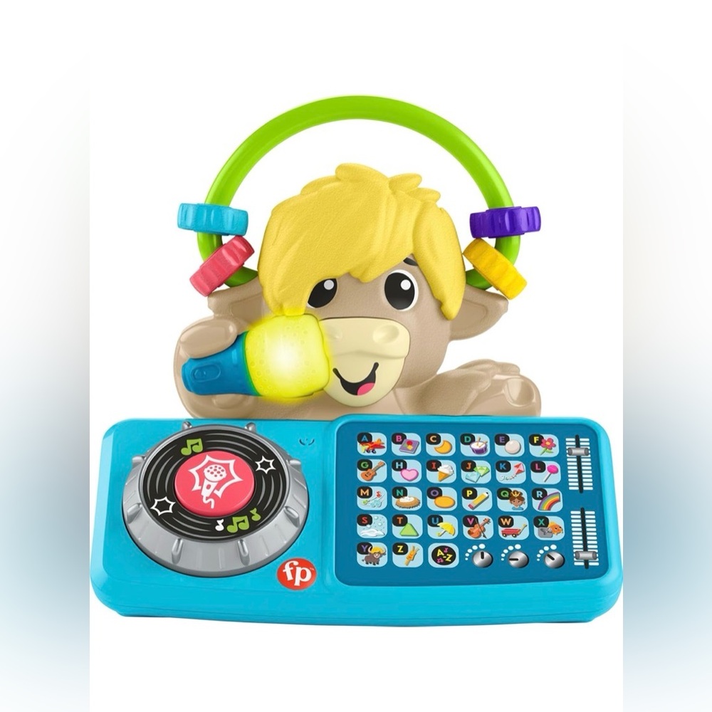 Fisher-Price Baby Learning Toy Link Squad A to Z Yak with Interactive Music